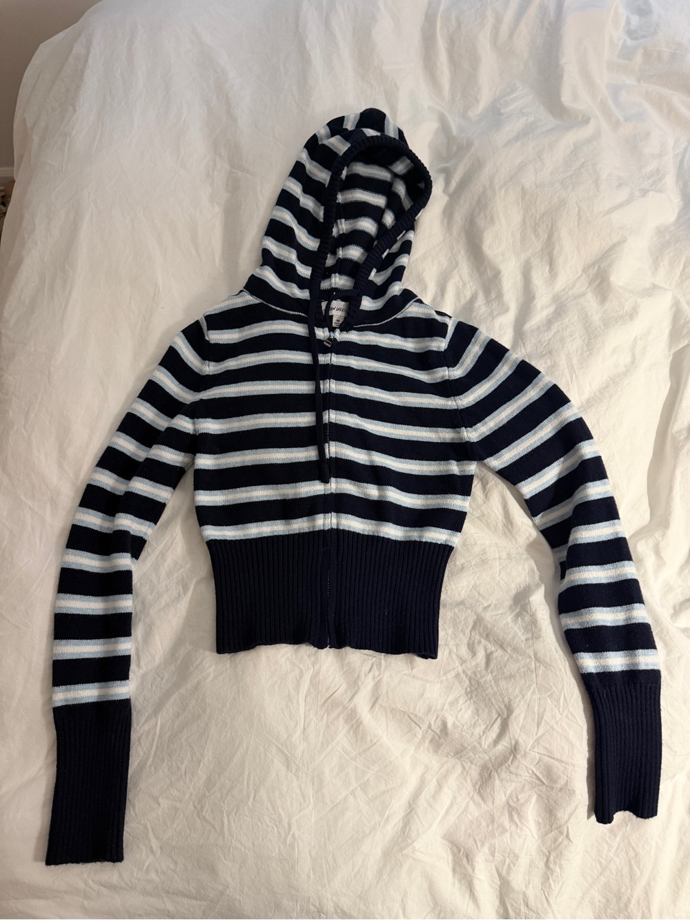 Urban Renewal Striped Hooded Sweater Size Medium
